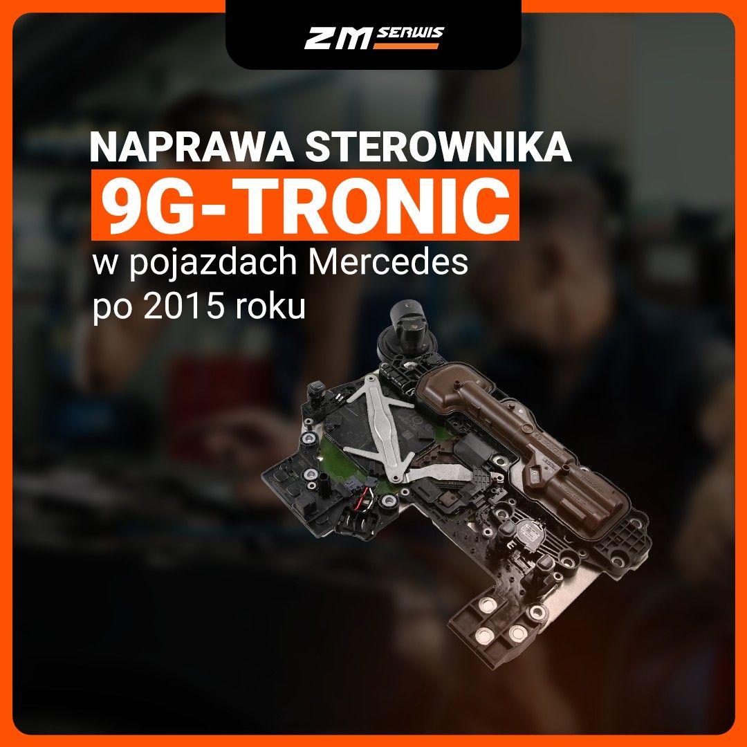 Sterownik skrzyni 9G-Tronic (725.0) – typowe usterki, błąd P07B700 P17F000 P17F800 ZMSerwis